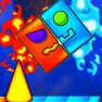 poster of Fire And Water Geometry Dash game