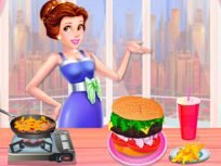 poster of Dede Burger Fun game