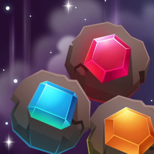 poster of Asteroid Burst game