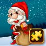 poster of Santa Claus Puzzle Time game