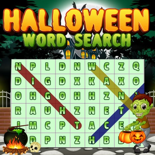 poster of Play Halloween Words Search Game Online 2024 game