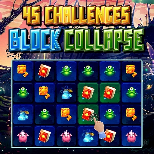 poster of 45 Challenges Block Collapse game