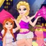 poster of Ellie and Annie Pijama Party game