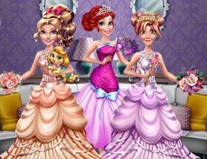 poster of Play Princesses Homecoming Party Game Online 2024 game