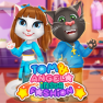 poster of Tom and Angela Insta Fashion game