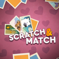 ملصق اللعبة Scratch & Match Animals