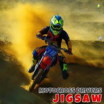 poster of Motocross Drivers Jigsaw game