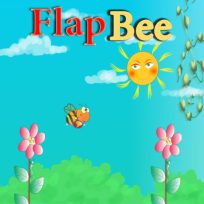 ملصق اللعبة Flap Bee