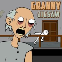 poster of Granny Jigsaw game