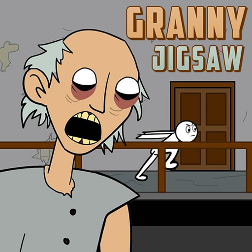 poster of Play Granny Jigsaw Game Online 2024 game