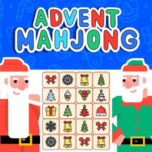 poster of Advent Mahjong game