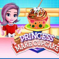 ملصق اللعبة Princess Make Cup Cake