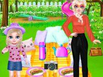 poster of Princess Family Picnic Day game