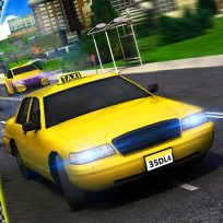 poster of Taxi Simulator 2019 game