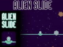 ملصق اللعبة Alien Slide