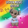 ملصق اللعبة Listen Music Jigsaw