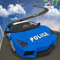 ملصق اللعبة Impossible Police Car Track 3D 2020