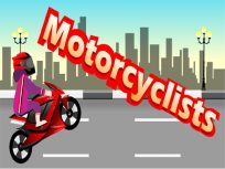 ملصق اللعبة EG Motorcyclists