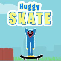 ملصق اللعبة Huggy Skate