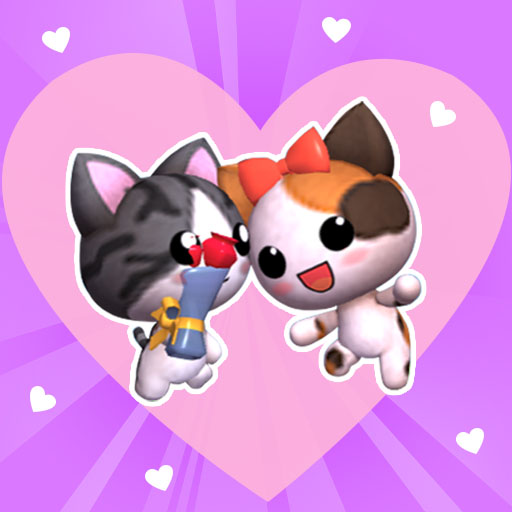 poster of Play Love Cat Line Game Online 2024 game