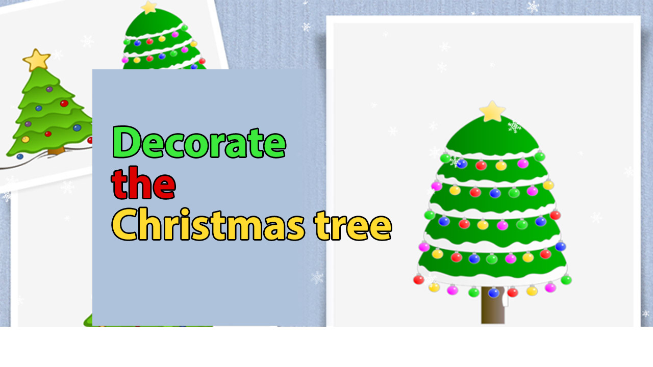 poster of Play Decorate the Christmas Tree for Kids Game Online 2024 game