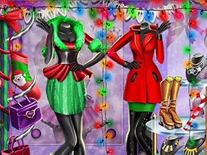 poster of Play Xmas Shopping Window Game Online 2024 game