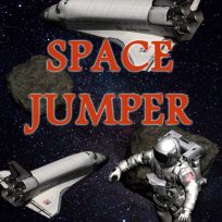 ملصق اللعبة Space Jumper