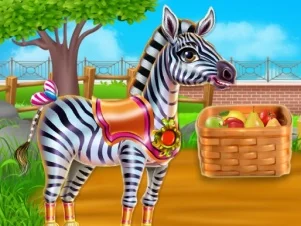 poster of Play Zebra Caring Game Online 2024 game