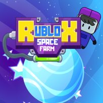 ملصق اللعبة Rublox Space Farm