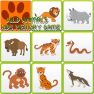 poster of Kids Memory Wild Animals game