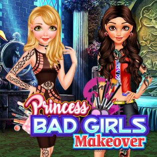 poster of Bad Girls Makeover game