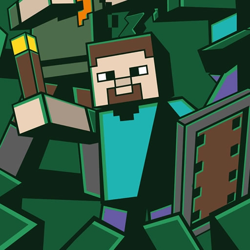 poster of Play Pixelcraft Jigsaw Game Online 2024 game