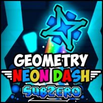 ملصق اللعبة Geometry neon dash Subzero