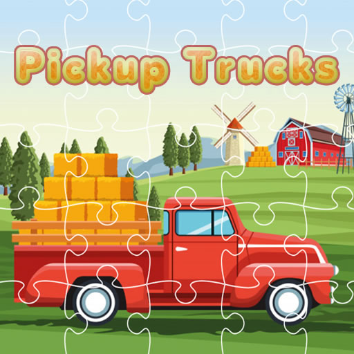poster of Play Pickup Trucks Jigsaw Game Online 2024 game