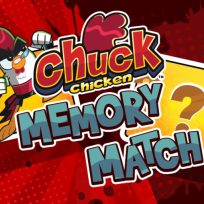 ملصق اللعبة Chuck Chicken Memory