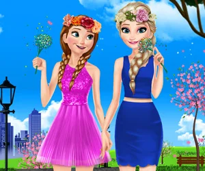 poster of Play Sisters Spring Day Game Online 2024 game