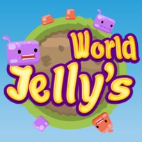 ملصق اللعبة Jellys World