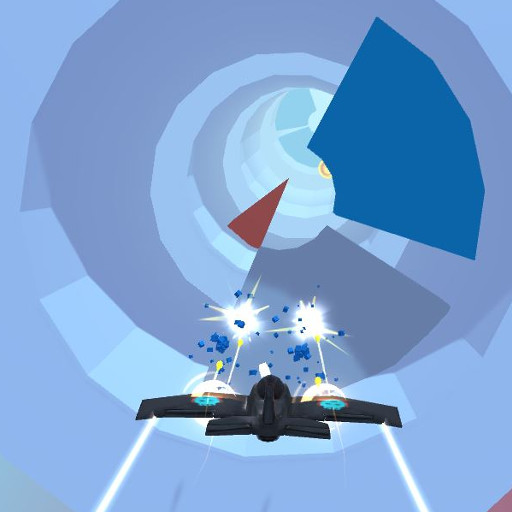 poster of Play Plane Tunnel Game Online 2024 game