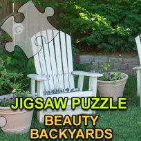 poster of Jigsaw Puzzle Beauty Backyards game