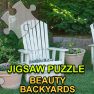 ملصق اللعبة Jigsaw Puzzle Beauty Backyards