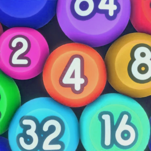poster of Play Bubble 2048 Game Online 2024 game