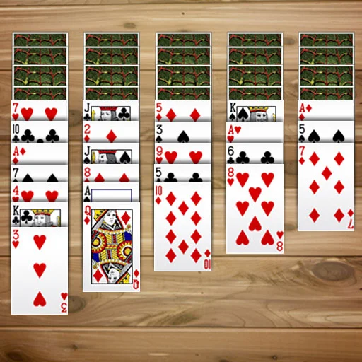 poster of Play Spider Solitaire Game Online 2024 game
