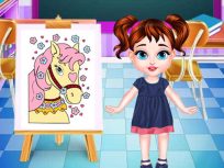 poster of Baby Taylor Painting Class game