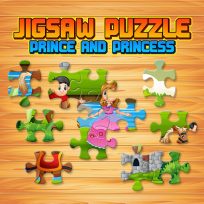 poster of Prince And Princess Jigsaw Puzzle game