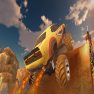 poster of Ultimate MMX Heavy Monster Truck : Police Chase Racing game