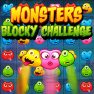 poster of Monsters Blocky Challenge game