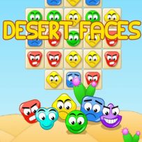 ملصق اللعبة Desert Faces