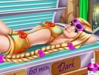 ملصق اللعبة Goldie Princess Tanning H5