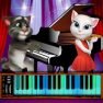 poster of Talking Tom Piano Time game