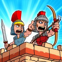 ملصق اللعبة Empire Rush Rome Wars Tower Defense